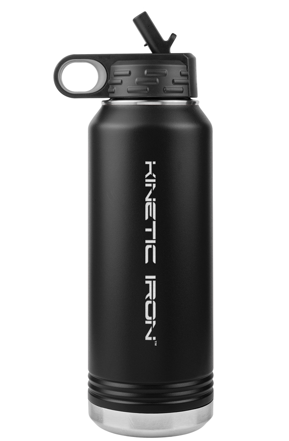Kinetic Hydro Tank Bottle - Carbon Black