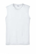 KI Warrior Sleeveless Hoodie - Ice White
