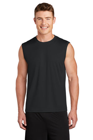 Sleeveless Competitor Tee - Carbon Black