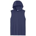 K Shield Warrior Sleeveless Hoodie - Navy