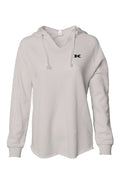 women's independent hoodie - bone black
