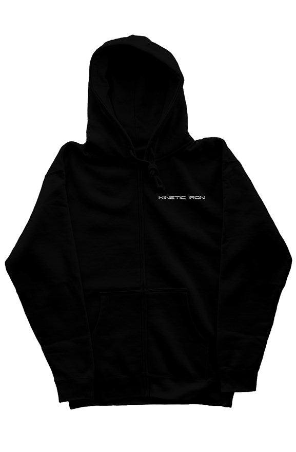 KI ULTRA ZIP HOODIE - BLACK