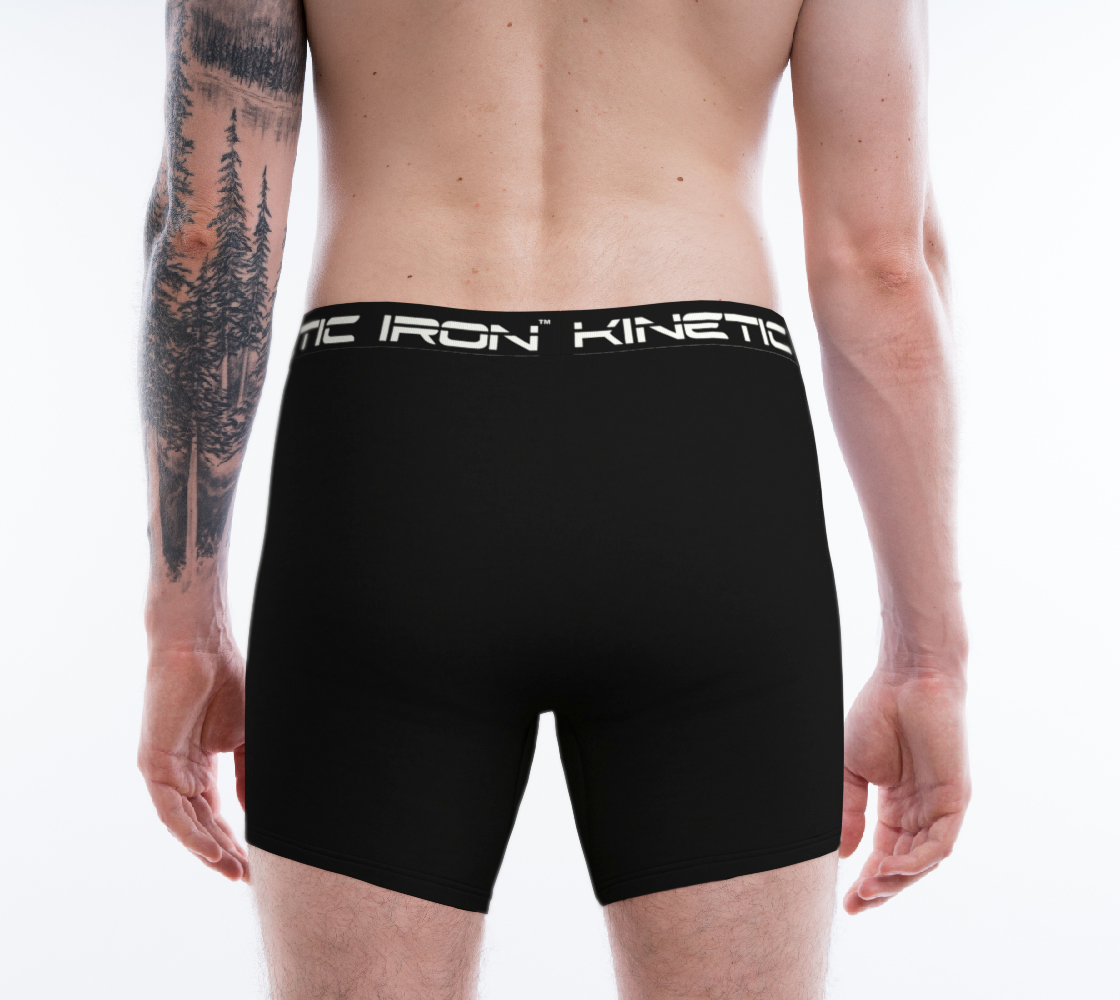Kinetic Flex Tech Boxers - Carbon Black