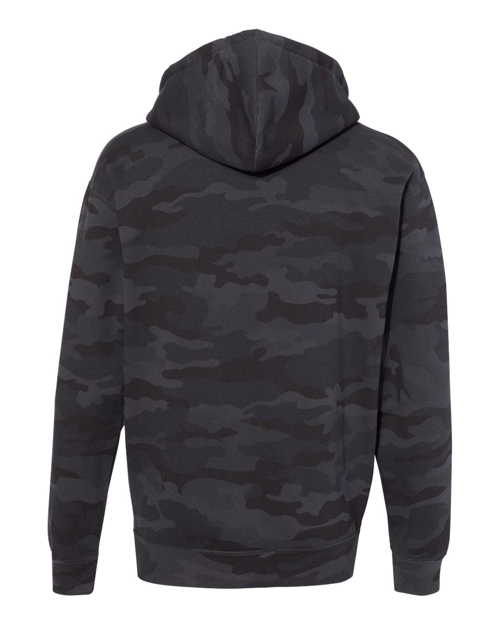 Camo Soldier Heavyweight Hoodie - Onxy Black