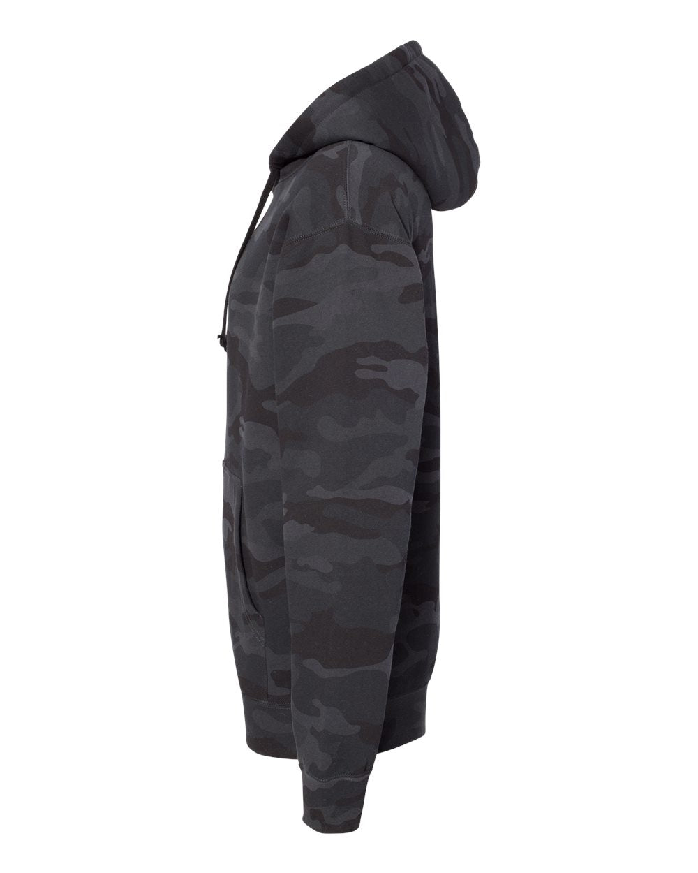 Camo Soldier Heavyweight Hoodie - Onxy Black