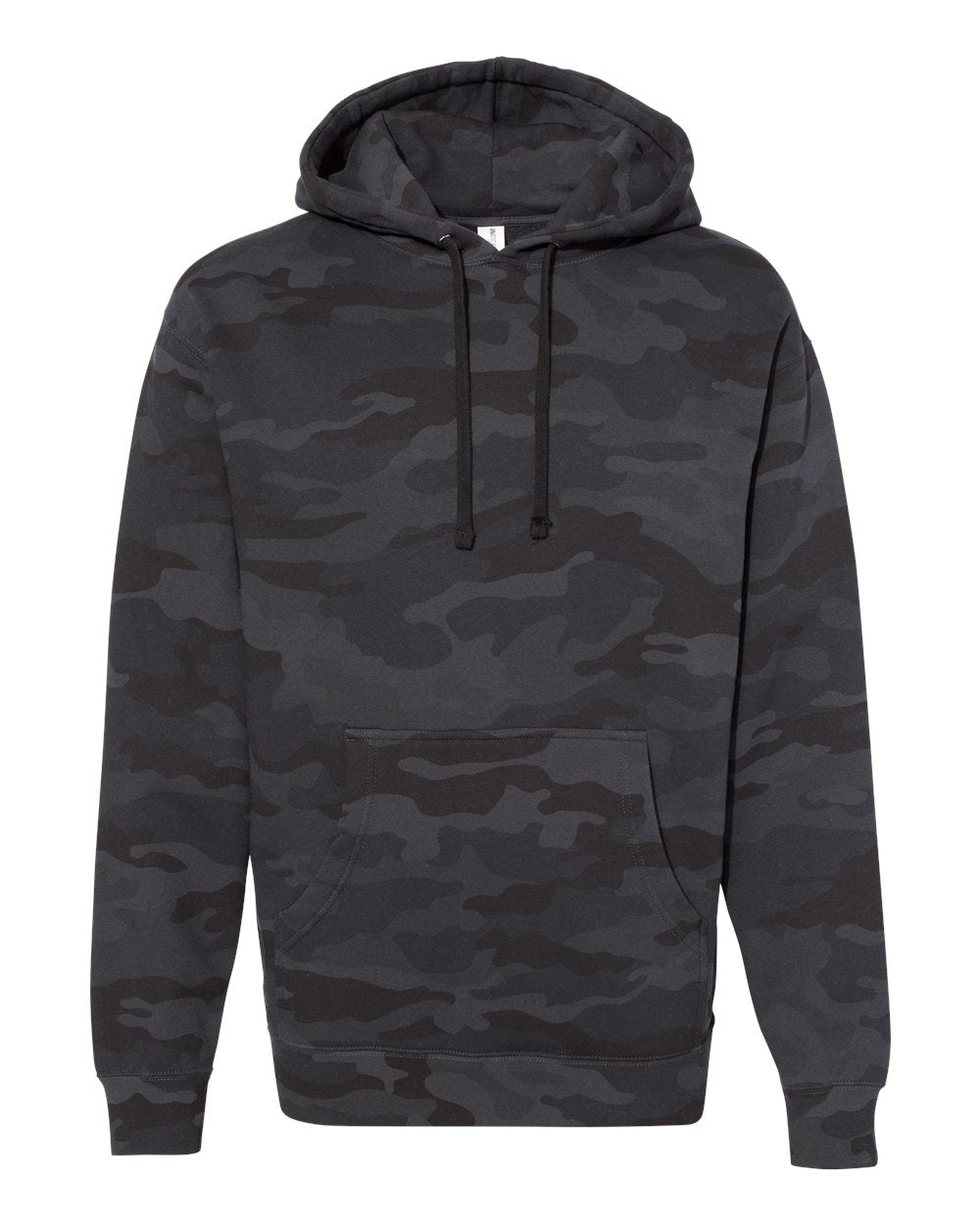 Camo Soldier Heavyweight Hoodie - Onxy Black