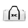K Shield Worldwide Duffle Bag - Infinite White