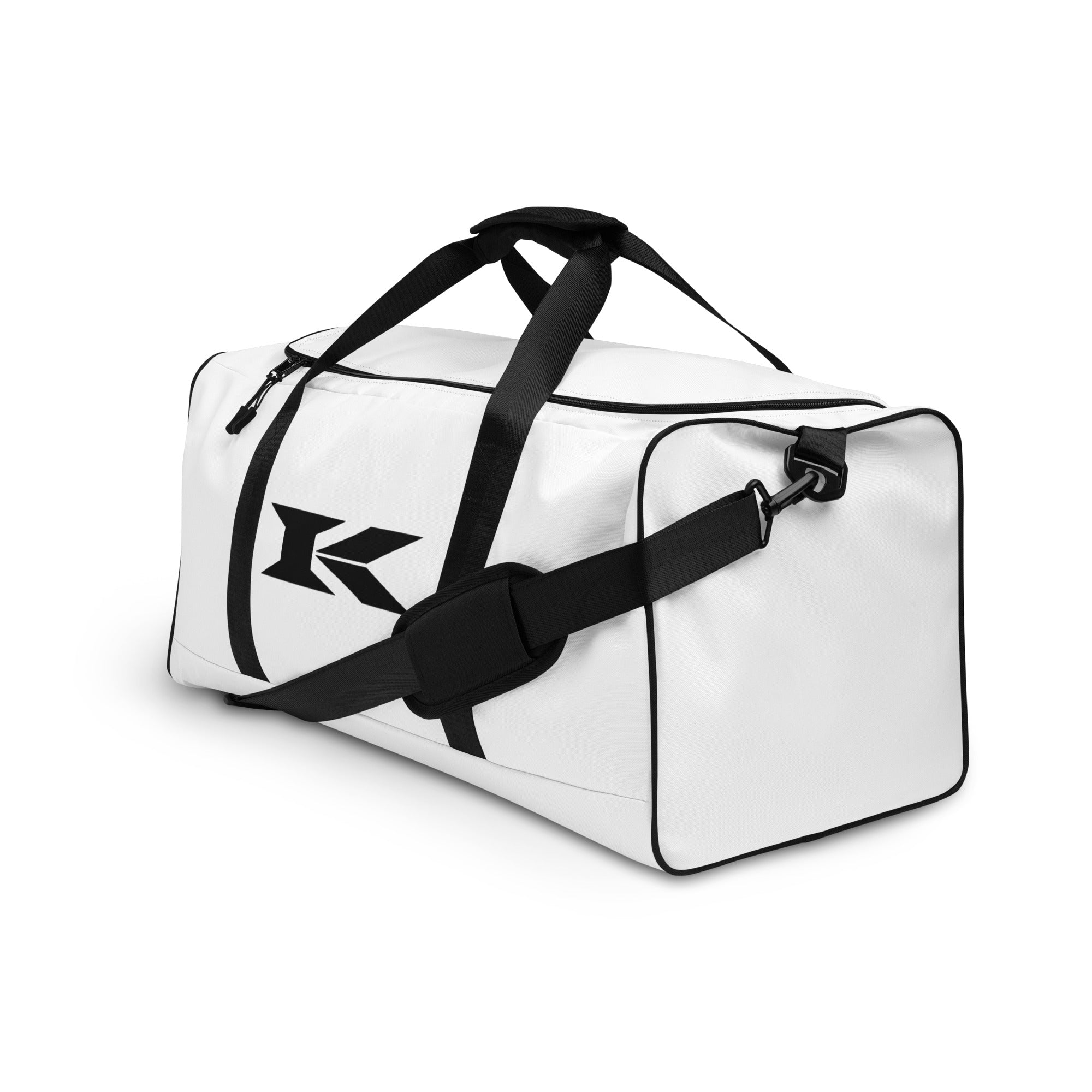 K Shield Worldwide Duffle Bag - Infinite White