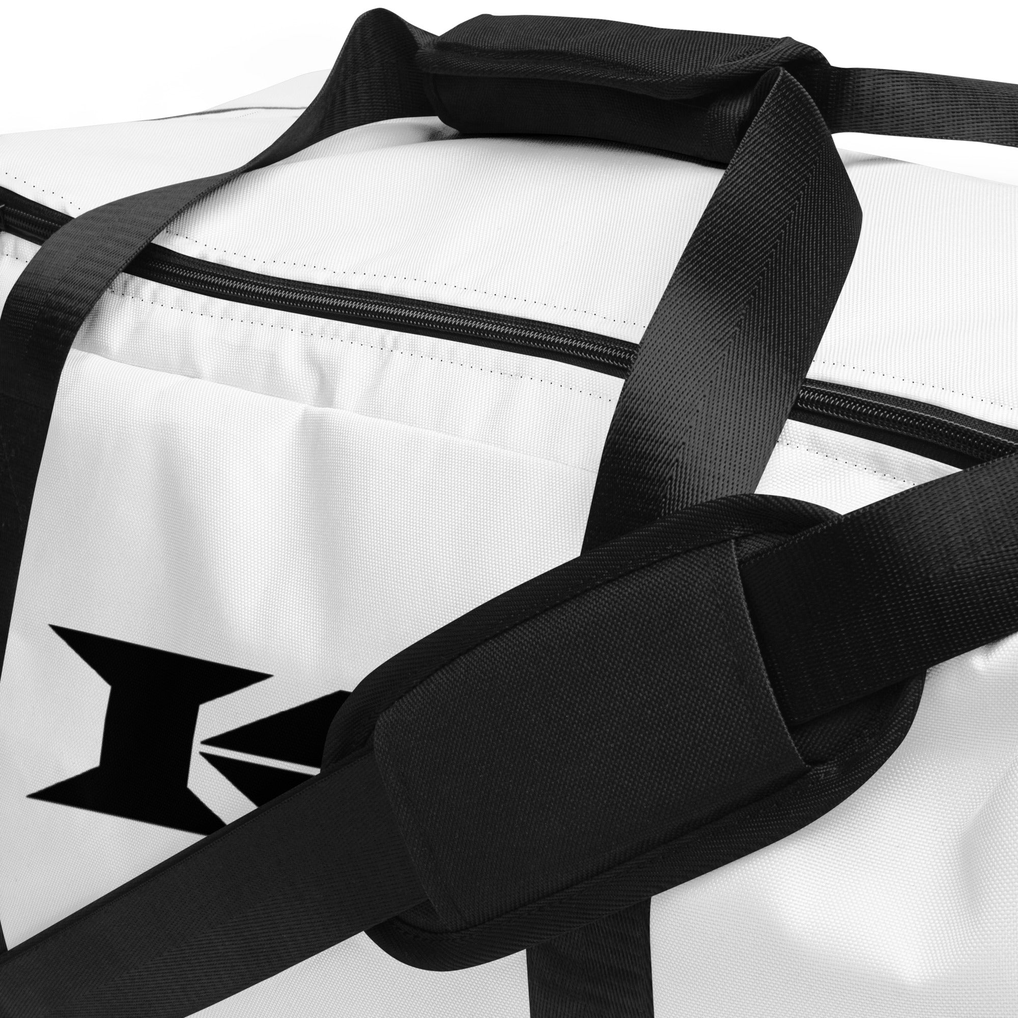 K Shield Worldwide Duffle Bag - Infinite White