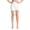 Yoga Shorts - Classic White