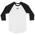 K Shield 3/4 Sleeve Raglan Shirt - Carbon White