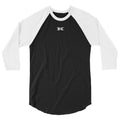 K Shield 3/4 Sleeve Raglan Shirt - Knight White